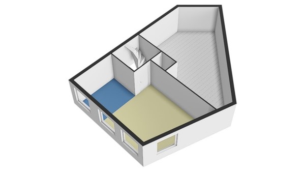 Floorplan - Stieltjesstraat 16A02, 3071 JW Rotterdam